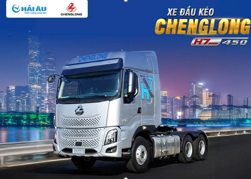 ĐẦU KÉO CHENGLONG 450HP PRO